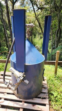 Equipamento de Jateamento com Mangote e Bico