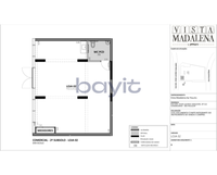 Loja Comercial com 73,66m² de Área Útil