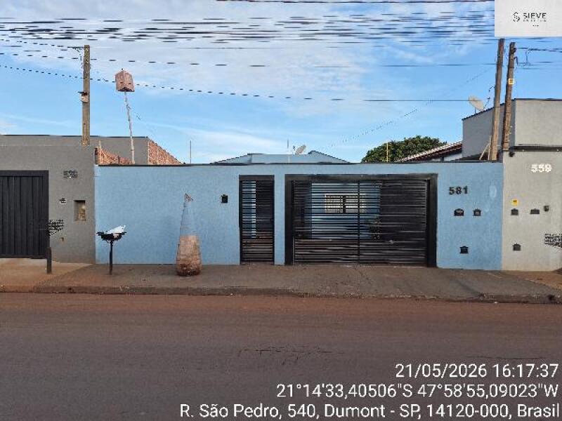 Casa com 2 Quartos e 74m² em Dumont/SP