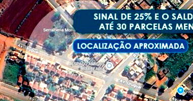 Terreno com área edificada em Ivinhema - MS