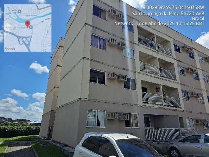 Apartamento com 2 quartos em São Lourenço da Mata/PE
