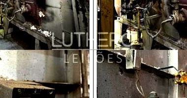 Ponte Rolante de Viga Dupla com Estruturas de Sustentação