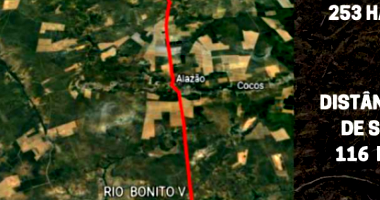 Fazenda Rio Bonito V com 253,00 hectares em São Desidério/BA