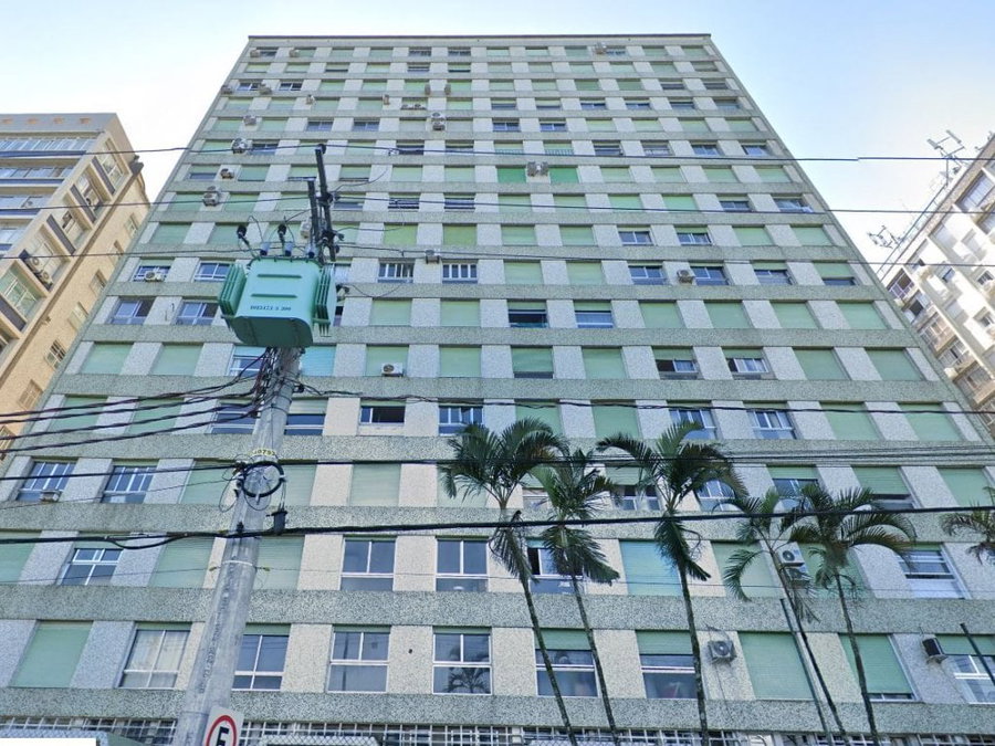 Apartamento 52 m² em Condomínio Frente à Praia - Santos/SP