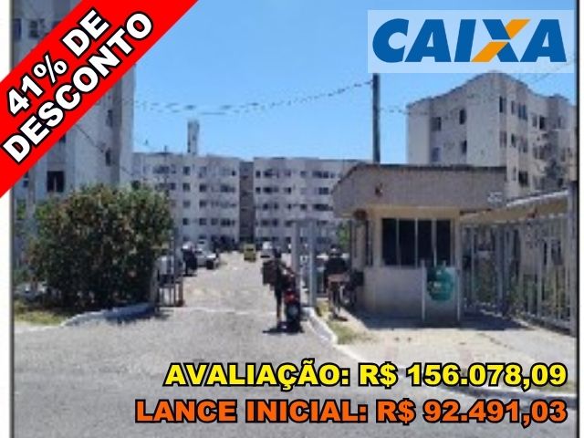 Apartamento 2 quartos em São Gonçalo/RJ com 41m²