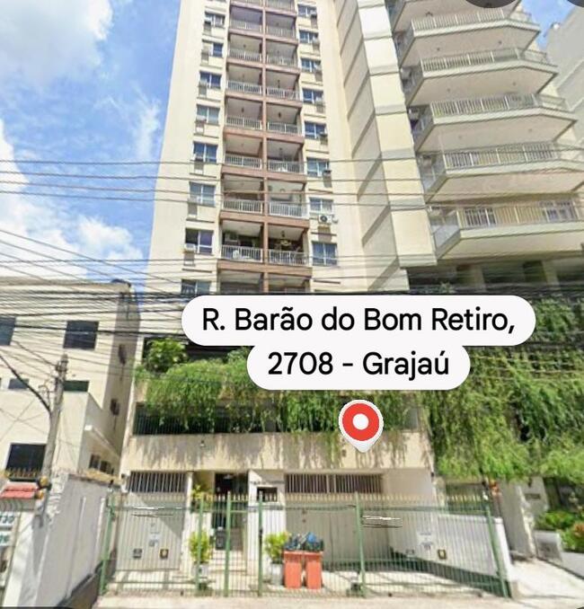 Apartamento no Grajaú com 1 quarto e 1 banheiro