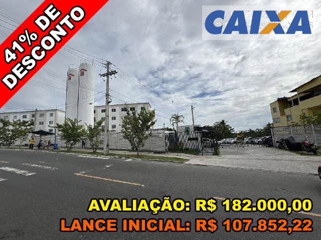 Apartamento 2 quartos com 40,53 m² privativos