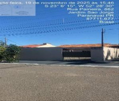 Casa Ocupada com 160m² de Área Construída em Paranavaí/PR