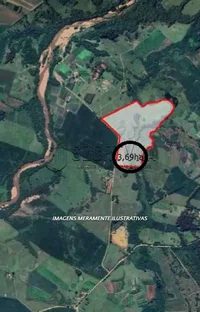Terreno rural de 3,69ha em Pelotas/RS, sem benfeitorias