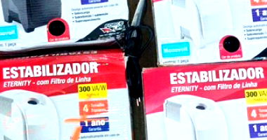 Equipamentos de Estabilização Eternit 300 VA/W