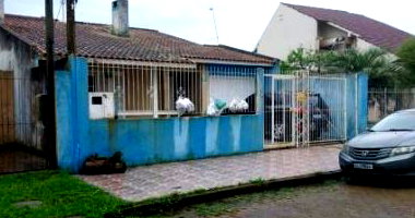 Lote urbano 336m² com casa 148m² em Porto Alegre/RS