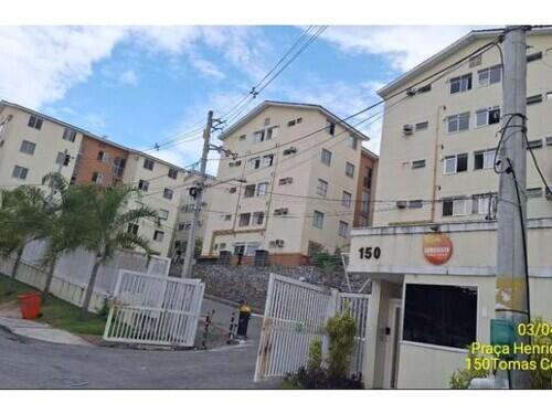 Apartamento 1 quarto, 1 vaga, 44m² em Tomas Coelho - RJ