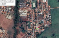 Casa com 2 quartos, 1 banheiro e área de serviço em Pires do Rio