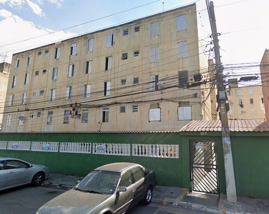 Apartamento 38,72m², 4º andar, 1 quarto, 1 banheiro