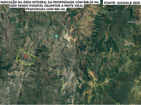 Parte ideal de fazenda 484,00.00 ha em Nova Roma/GO
