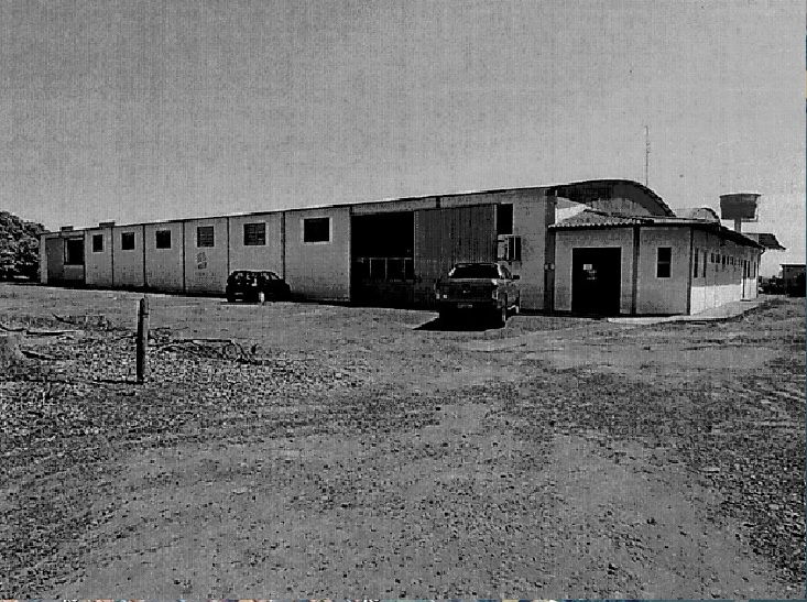 Galpão Industrial com Escritório e Refeitório, 1085m² Construídos