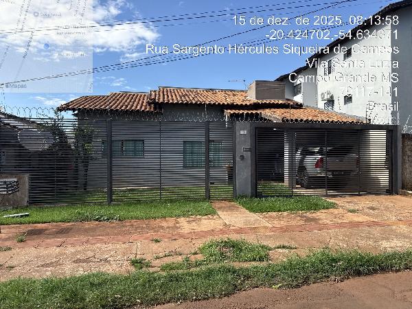 Casa com 3 Quartos, 2 Banheiros e 1 Vaga em Campo Grande/MS - 117,7m²