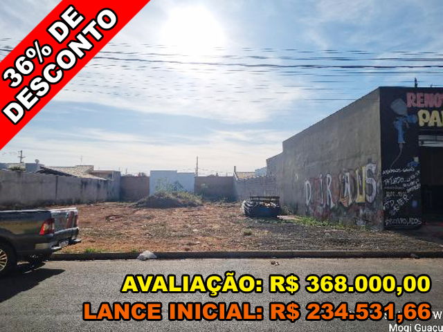 Terreno amplo com 1000m², área privativa 0,01m², sem visitação