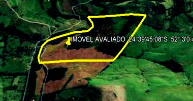 Imóvel Rural com Área de 72.600 m² em Pitanga-PR