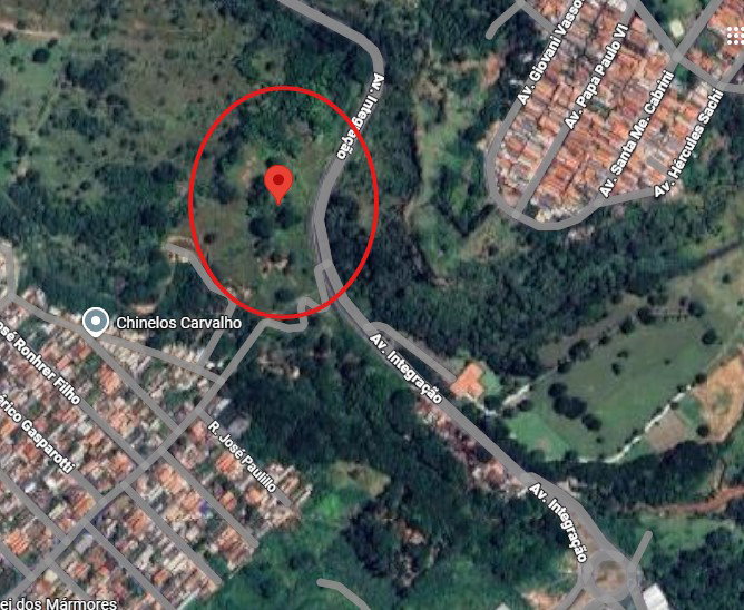 Área de terras com 30.157,44 m² em Água Quente