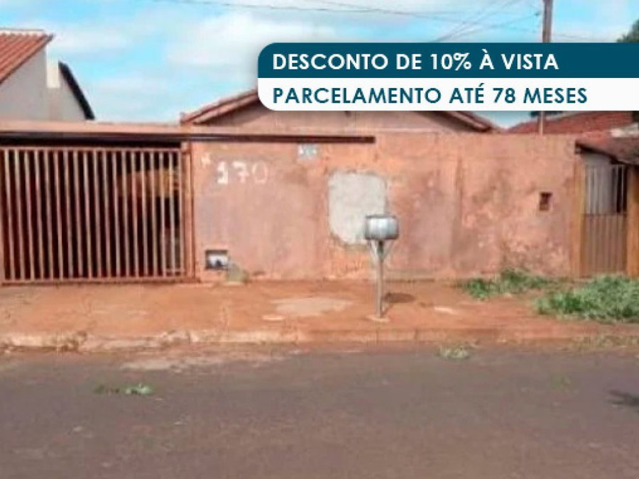 Casa Ocupada com 69 m² em Quirinópolis - GO