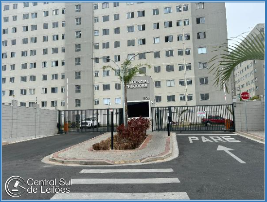 Apartamento com 2 quartos em Taubaté, SP