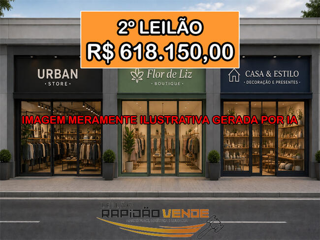 3 Lojas Comerciais Alugadas na Quadra 209 SHCE/Sul - Brasília/DF