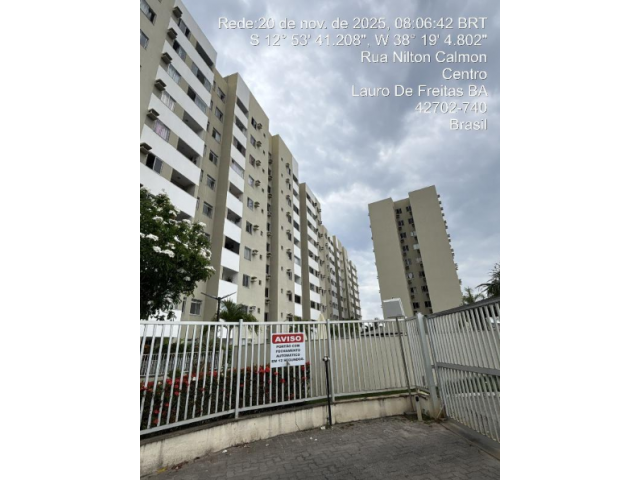 Apartamento com 3 quartos em Lauro de Freitas/BA