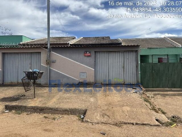 Casa com 2 quartos em Santo Antonio do Descoberto/GO