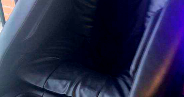 Poltrona de Massagem Heaven em Couro Ecológico