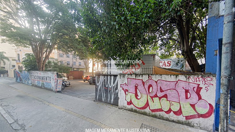 Terreno de 1.222,04m² em Santa Cecília