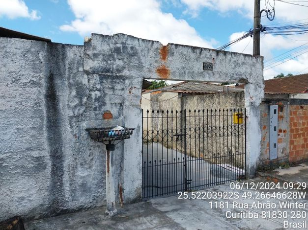 Terreno com benfeitoria residencial, 440m², Xaxim, Curitiba/PR