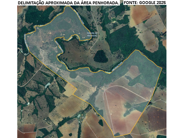 Fazenda com 576,81 hectares, casa e curral, estado ruim