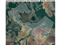 Fazenda com 576,81 hectares, casa e curral, estado ruim