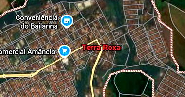 Terreno com 1.105m² em Terra Roxa/SP