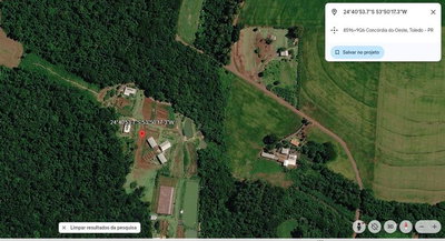 Imóvel Rural com 2 ha e 760 m² construídos em Toledo/PR