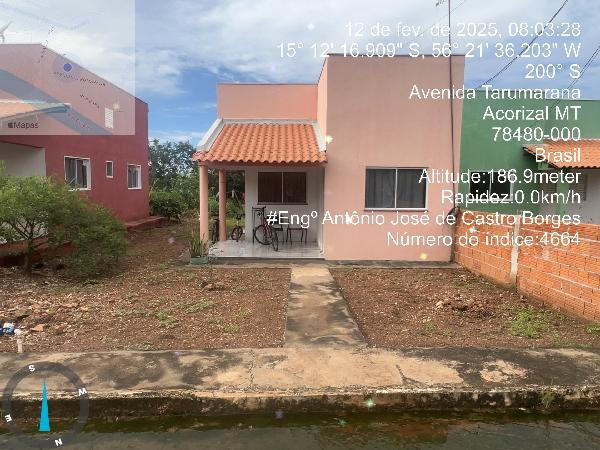 Casa com 2 quartos, 1 banheiro, 1 vaga e 66,58m² construída