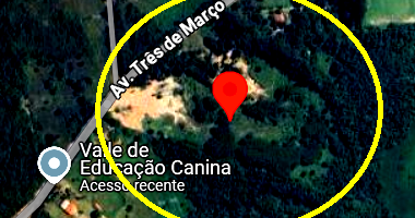 Terreno amplo com 8,47 hectares, área total disponível