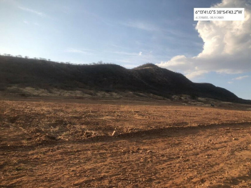 Terreno em São Geraldo - Orós/CE com lance inicial de R$ 351.096,00