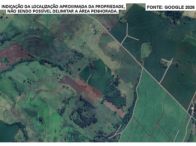 Sítio com 16,94 hectares, ideal para cultura e pasto