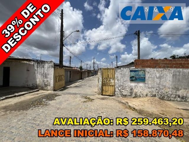 Casa com 3 Quartos e 2 Banheiros em Pilar/AL