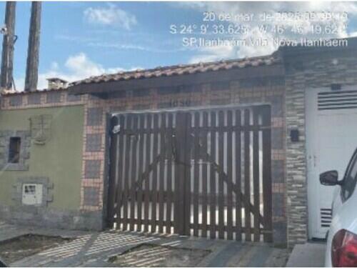 Casa térrea com 58m² em Itanhaém, SP - Ocupada