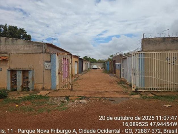 Casa com 61,04m² em Cidade Ocidental/GO