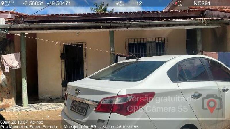 Casa com 2 Quartos e 2 Banheiros em Mocajuba/PA