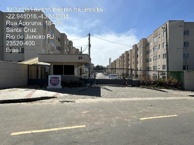 Apartamento 2 Quartos em Santa Cruz, Rio de Janeiro