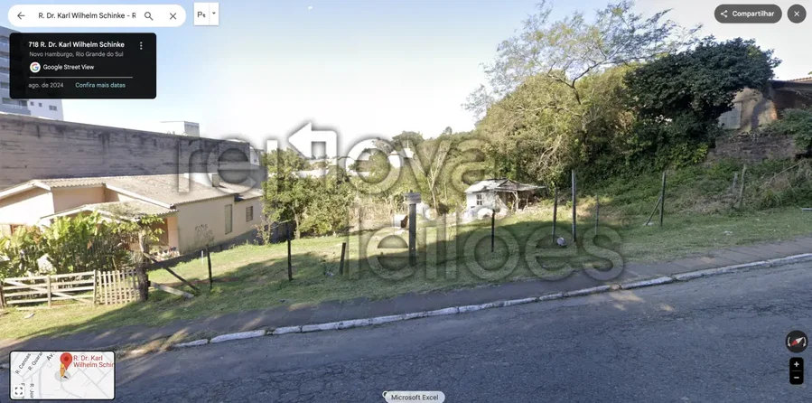 Terreno urbano 1.148,85m² em Novo Hamburgo - RS
