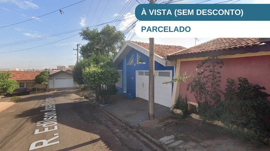 Casa Ocupada com 154m² Construída em Jaú/SP