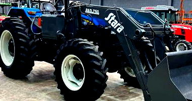 Trator New Holland TS 6020 4x4 Ano 2011 com concha dianteira Stara