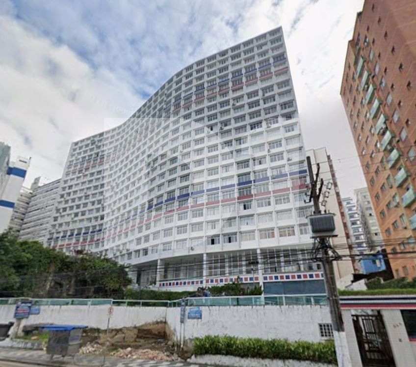 Apartamento com 1 vaga em Santos/SP - 53m²