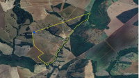 Fazenda com 125,6550 ha, casa sede, galpão e estrutura rural